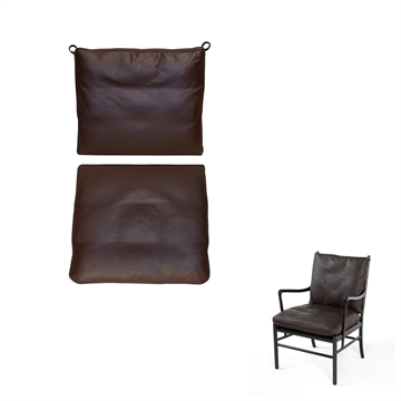 Dyn-set i Basic Select Läder med polydun fyllning till OW149 / PJ149 Colonial chair